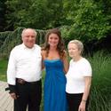 Christina with grandparents