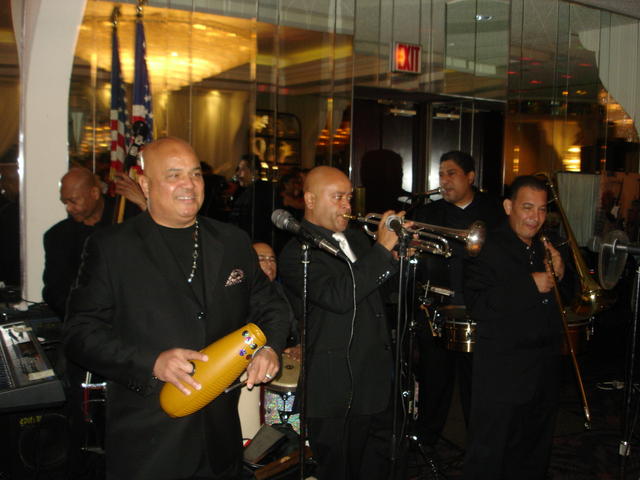 Julio Salgado and his latin band