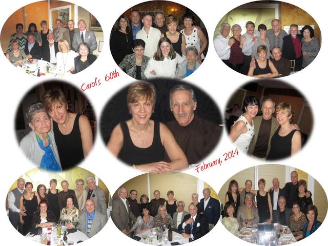 Carol's 60th collage