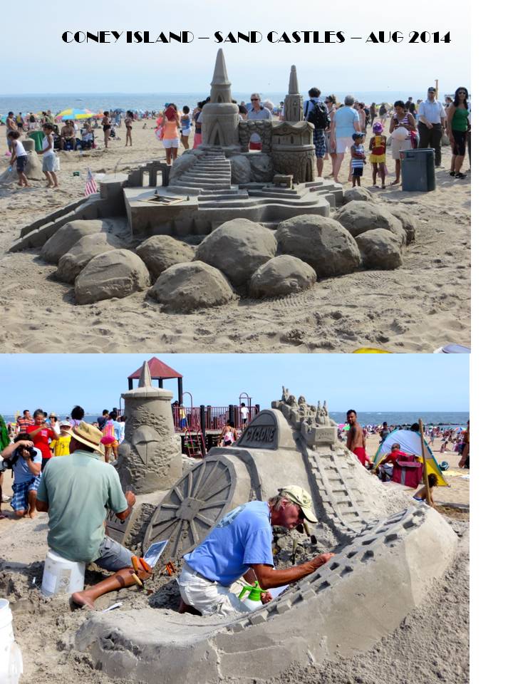 Coney Island Sand Castles