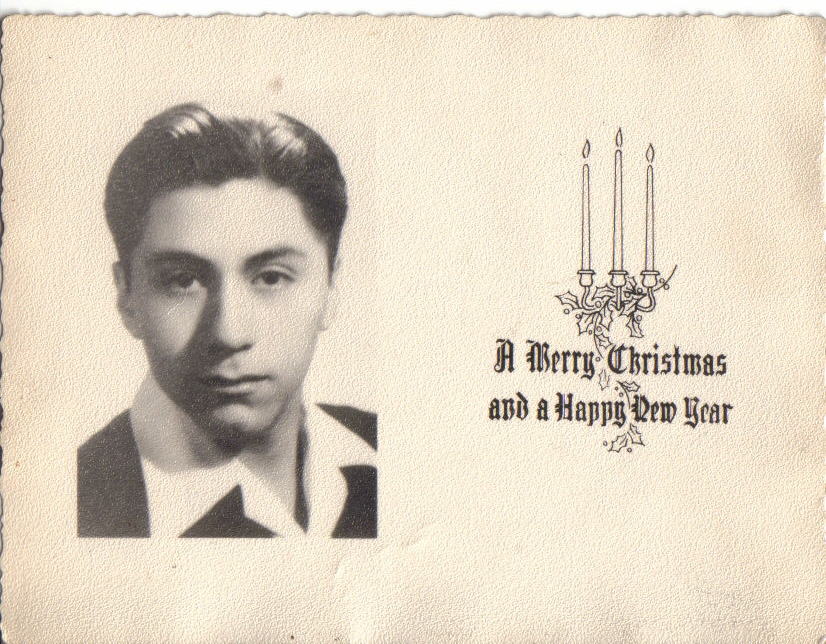 Dad's Christmas Card 1940's