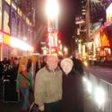 Maria and Tony in Times Square