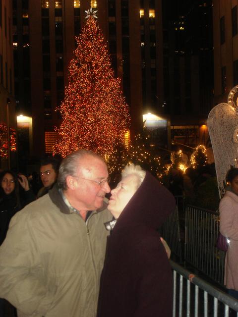 Maria and Tony at Rockefeller Center