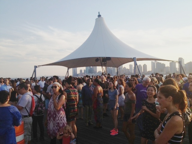 Salsa Dancing at Pier 45 NYC