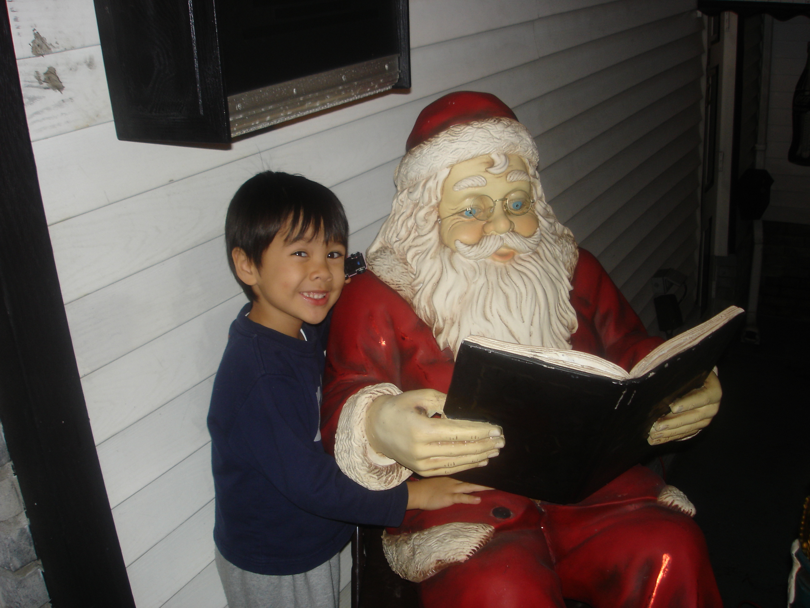 Sage with Santa