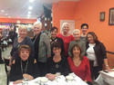 Ladies christmas dinner group