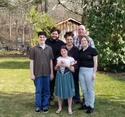 Easter Ginger, Joe, Devin, Ali, Joey and Gia