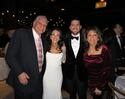 Steve and Eva with the beautiful bride and groom