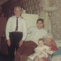 Steve with grandparents and little Kris