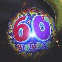 Am I really 60 years old????  I needed the balloon to remind me!