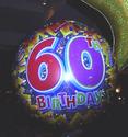 Am I really 60 years old????  I needed the balloon to remind me!