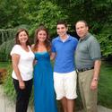 Christina with Mom, Dad and Michael