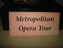 Metropolitan Opera Backstage tour