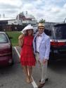 Kelly and John at the Kentucky Derby