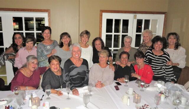 Ladies group, Rochell's birthday
